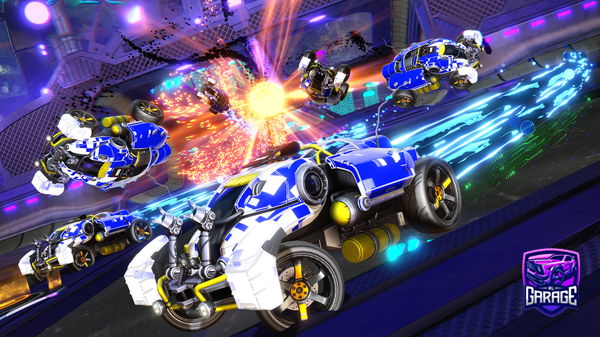 A Rocket League car design from Xamjak1n33