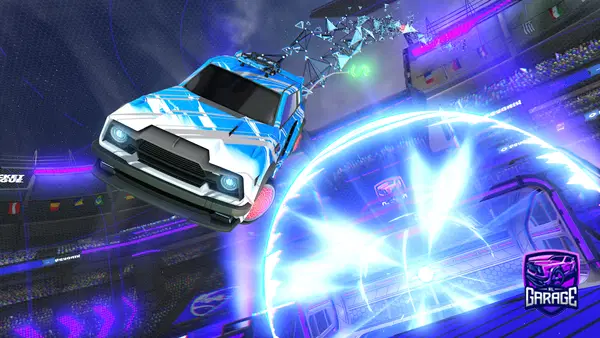 A Rocket League car design from Gojosautro