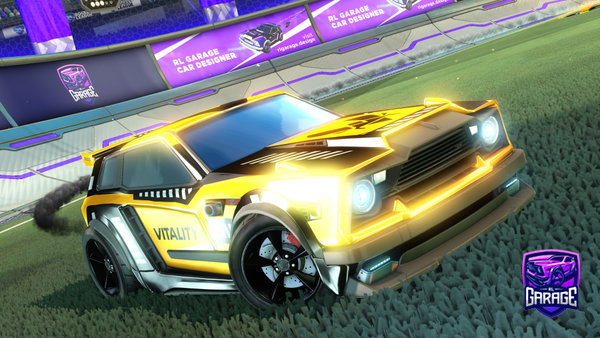 A Rocket League car design from hopelless_ayo