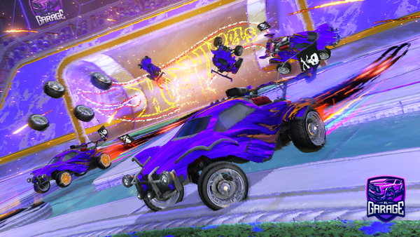 A Rocket League car design from MEX-3458