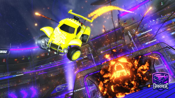 A Rocket League car design from JotinhaXD