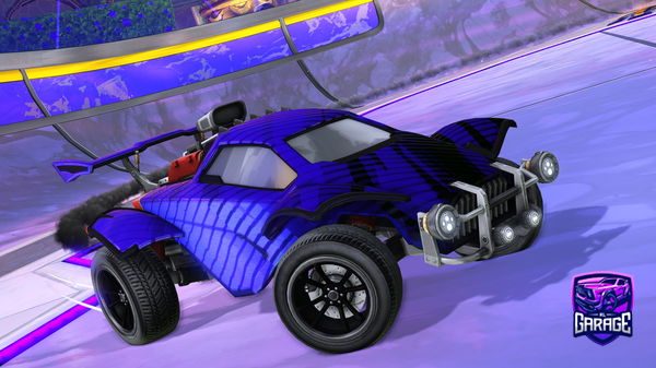 A Rocket League car design from _icy_