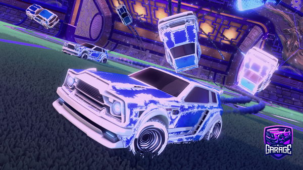 A Rocket League car design from Pulsepeanut