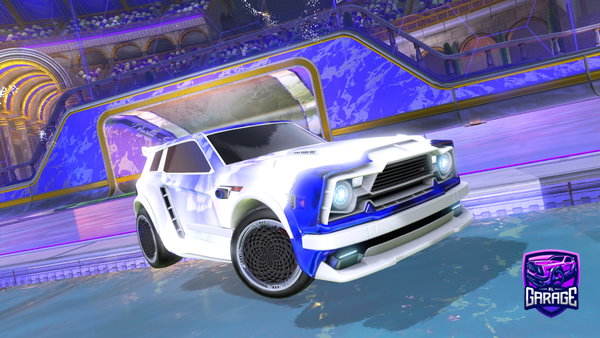 A Rocket League car design from CosmicKing12