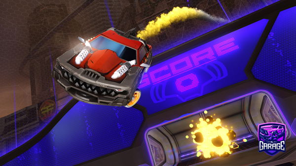 A Rocket League car design from YKP3