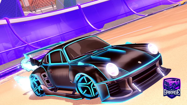 A Rocket League car design from Lsmey