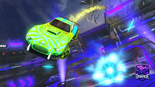 A Rocket League car design from YBD_Xottik