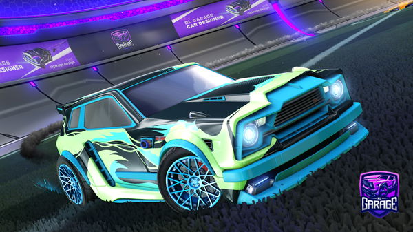 A Rocket League car design from I-IceI