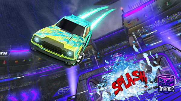 A Rocket League car design from Yuswi