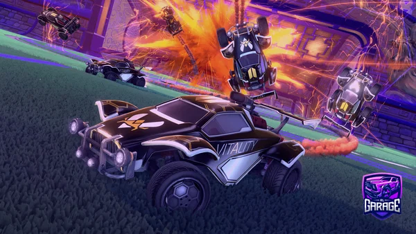 A Rocket League car design from Keviitv