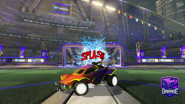 A Rocket League car design from PRanger101