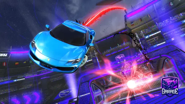 A Rocket League car design from ToffeeLmao