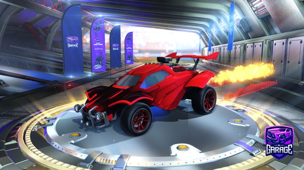 A Rocket League car design from Soccersempi