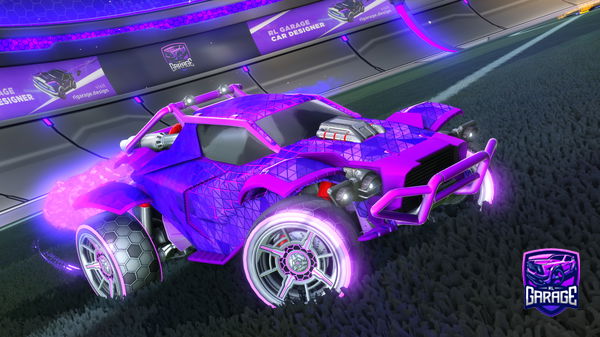 A Rocket League car design from Misha76_