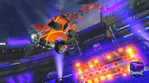 A Rocket League car design from GameManiaHD