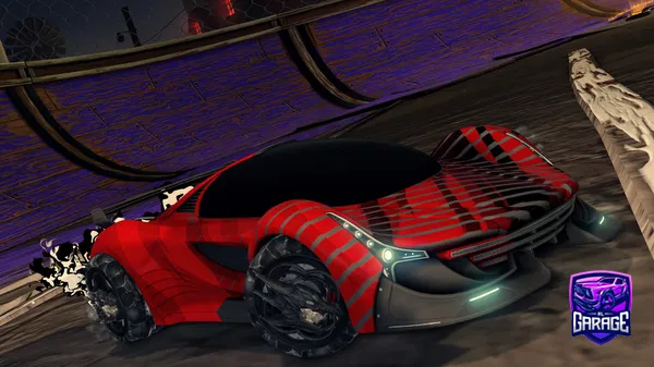 A Rocket League car design from V0RT3X_R3AP3R