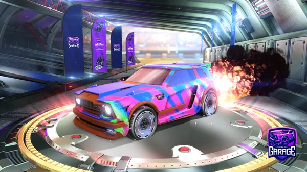 A Rocket League car design from Jiamisafooth