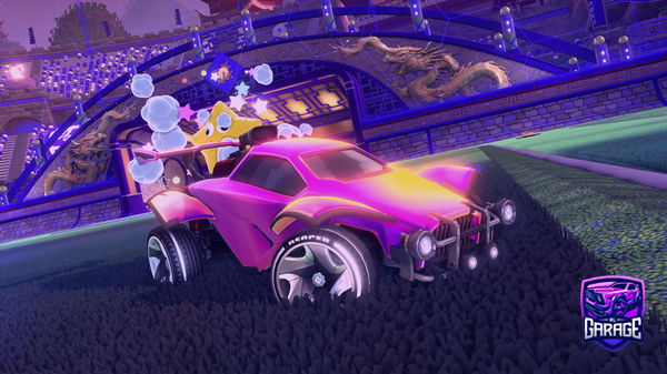 A Rocket League car design from _waveRL_