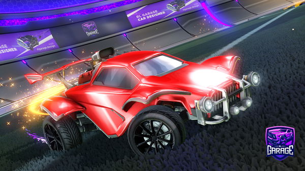 A Rocket League car design from JudeDaDude1