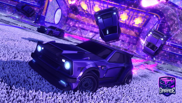 A Rocket League car design from Zamsu