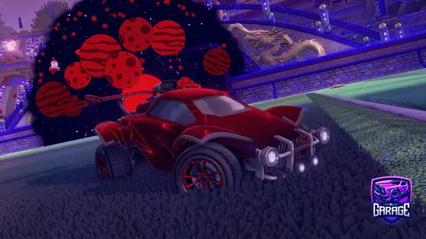 A Rocket League car design from paneojik