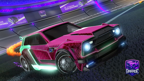 A Rocket League car design from CRYPTONSAB