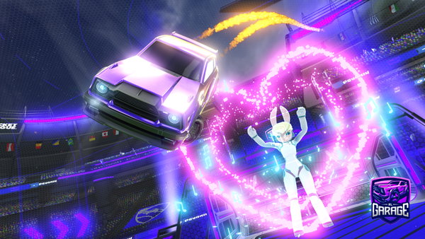 A Rocket League car design from alltro