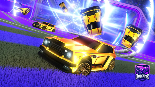 A Rocket League car design from TitanFranz07
