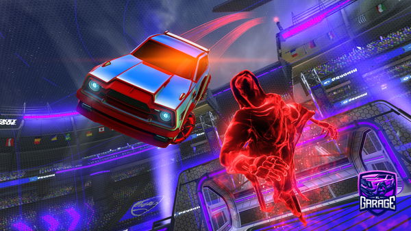 A Rocket League car design from RougeFan10