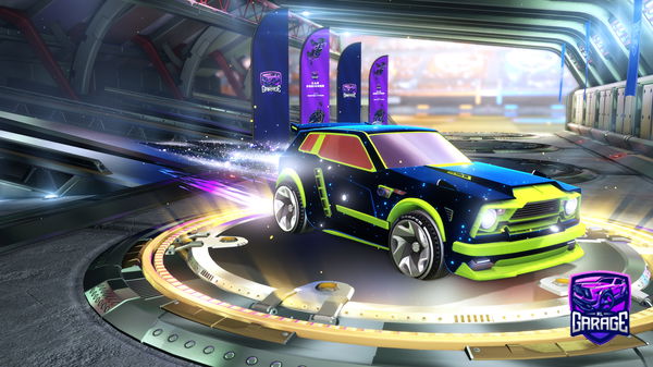 A Rocket League car design from MojoMontana