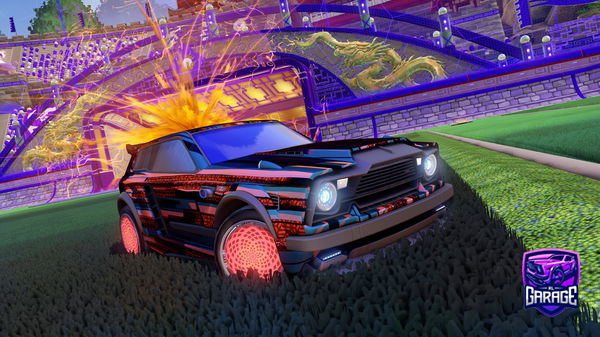 A Rocket League car design from Crissy