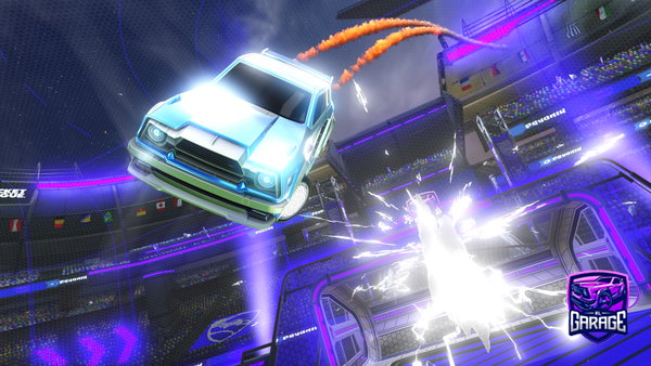 A Rocket League car design from Wild_rocket4