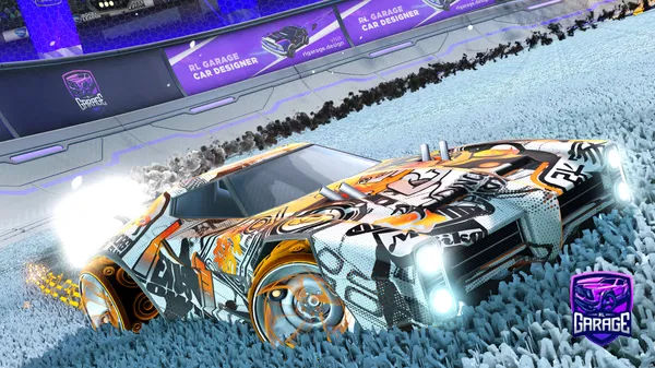 A Rocket League car design from RadiationPlays