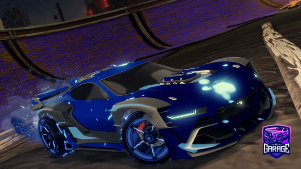 A Rocket League car design from puff1n