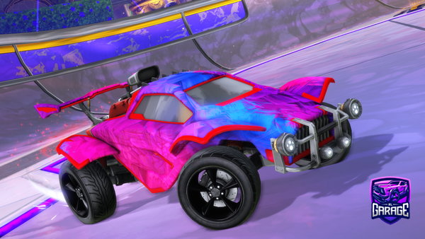 A Rocket League car design from PrProboi