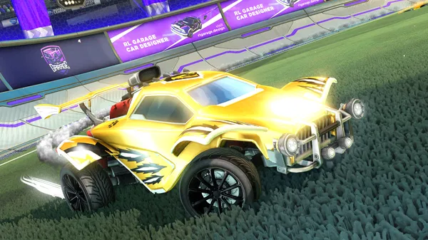 A Rocket League car design from boosted497