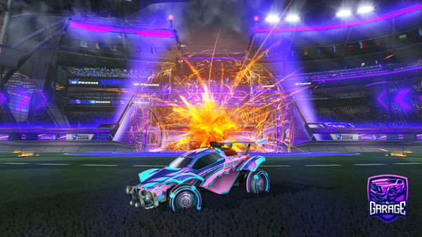 A Rocket League car design from roogwitadoog