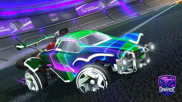 A Rocket League car design from Mike239054