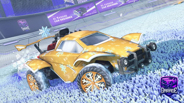 A Rocket League car design from abspielen