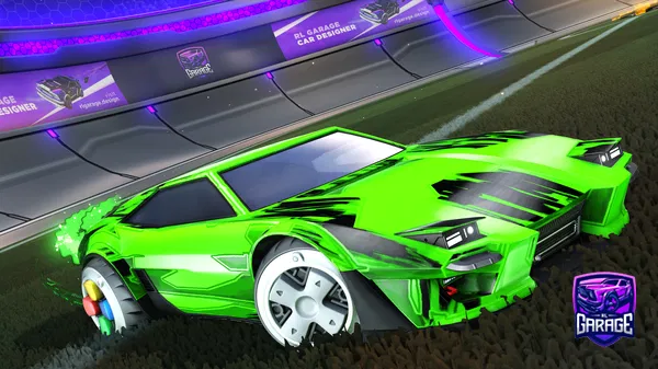 A Rocket League car design from khaua0729