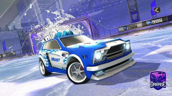 A Rocket League car design from xMoistCanadianx