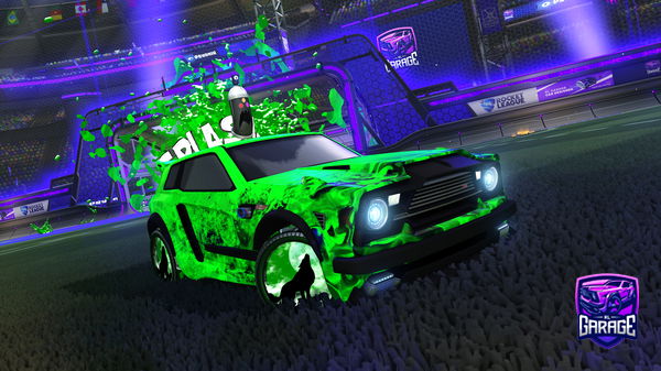 A Rocket League car design from Dogesavage22