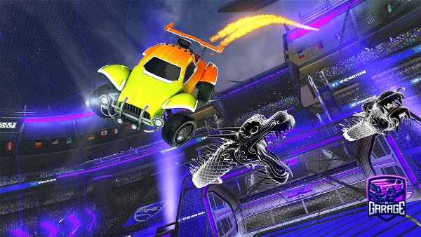A Rocket League car design from Ifanrl7