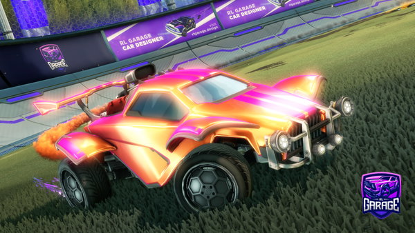 A Rocket League car design from Lio_FT