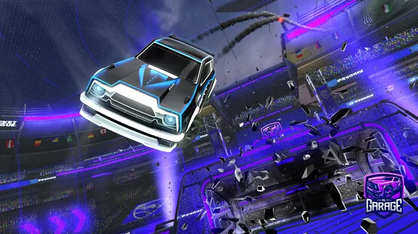 A Rocket League car design from BLADEADDICT