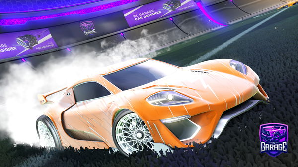 A Rocket League car design from dangerduck