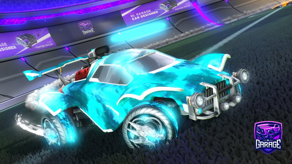 A Rocket League car design from Starlessdeer291