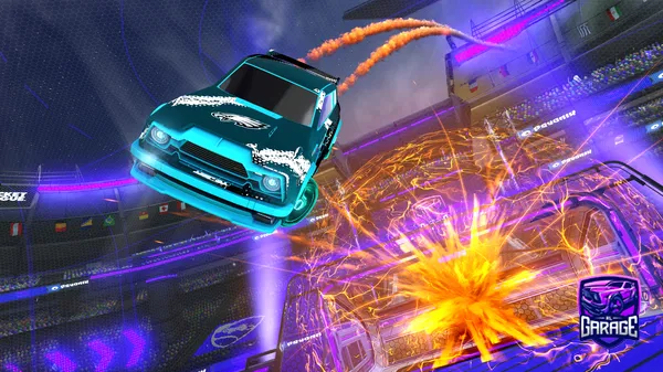 A Rocket League car design from jsief1