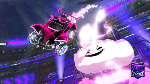 A Rocket League car design from Luisondrip