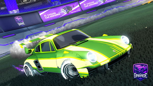 A Rocket League car design from daniracer23